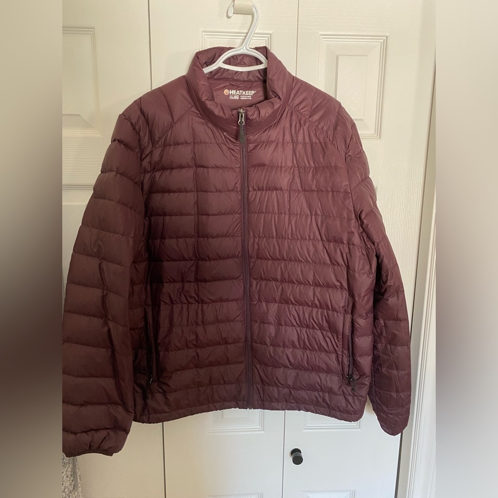 Women’s puffer coat. Heatkeep brand Size XL  VGUC